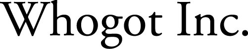 Whogot Inc.